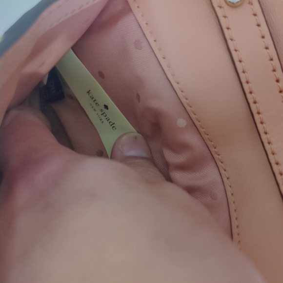 Kate Spade Gold Natasha Chain Card Case Crossbody - Picture 12 of 14